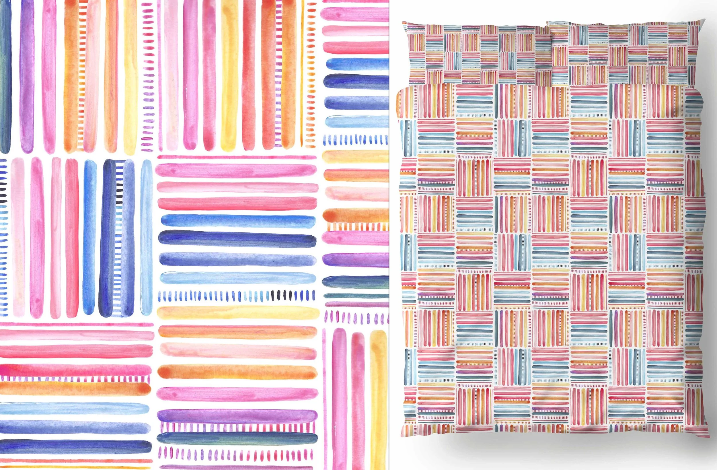 Chloe Stripe 64x64