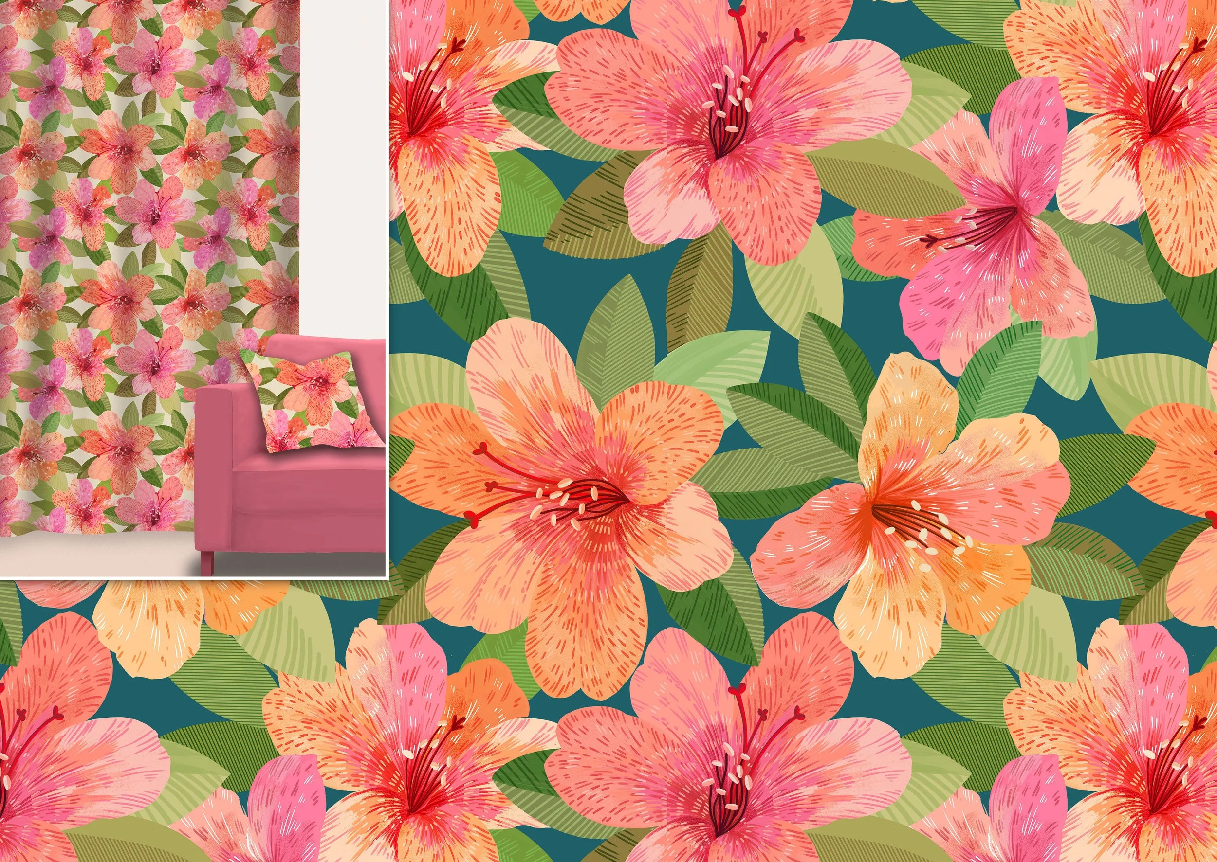 Saraflower 64x70