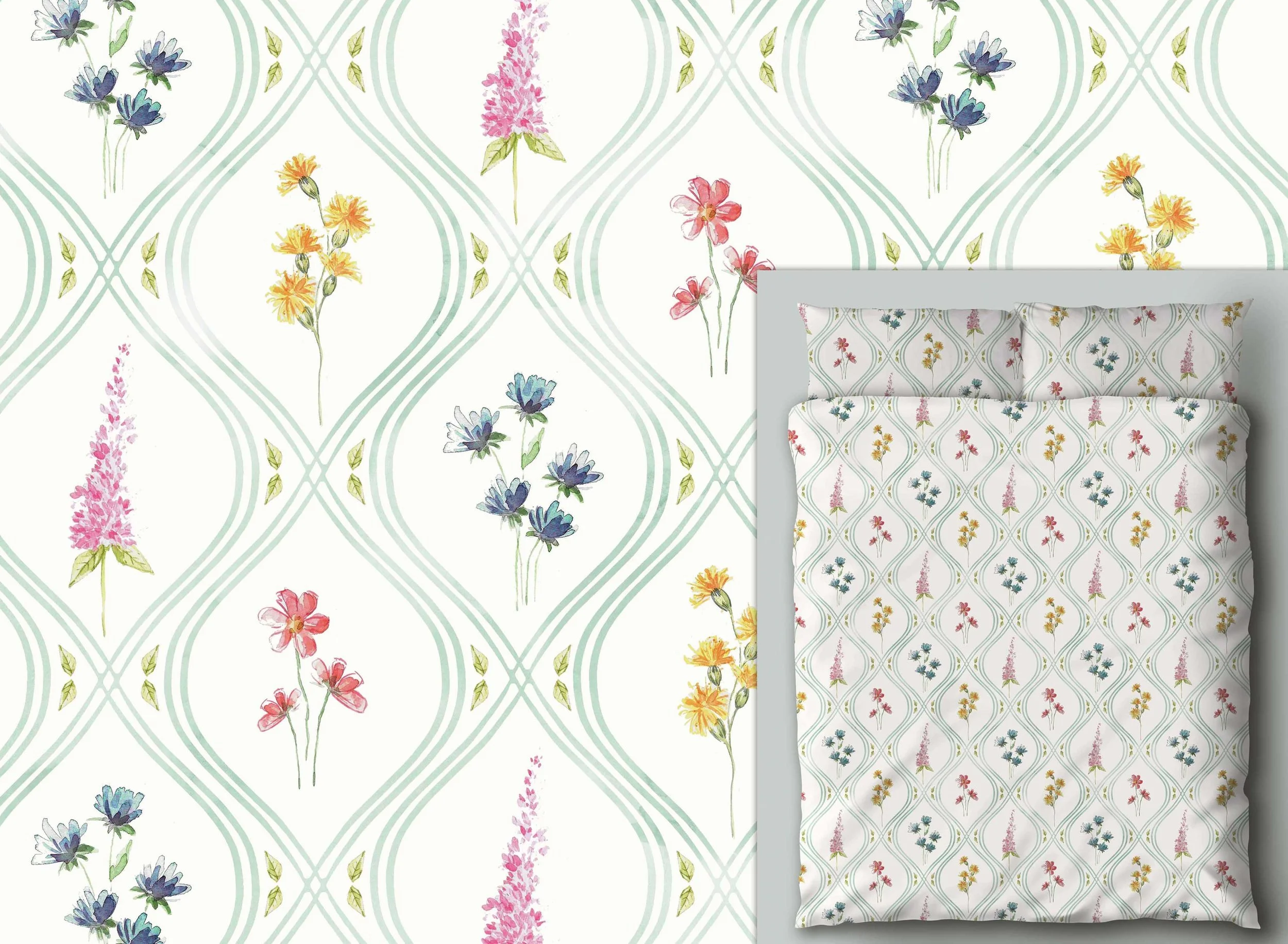 Bluebell Open Frame 64x64