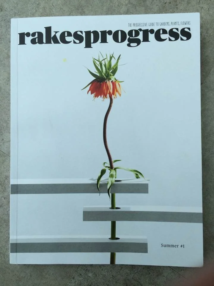 Rakesprogress magazine - my dogeared copy. But is a tenner too much for a gardening magazine?