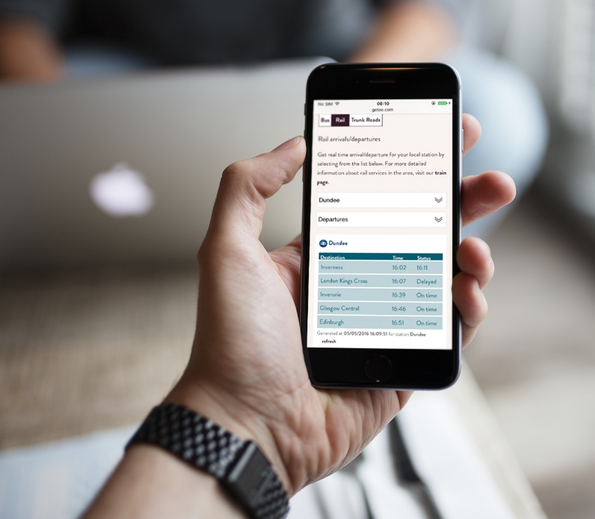 Mobile responsive browser