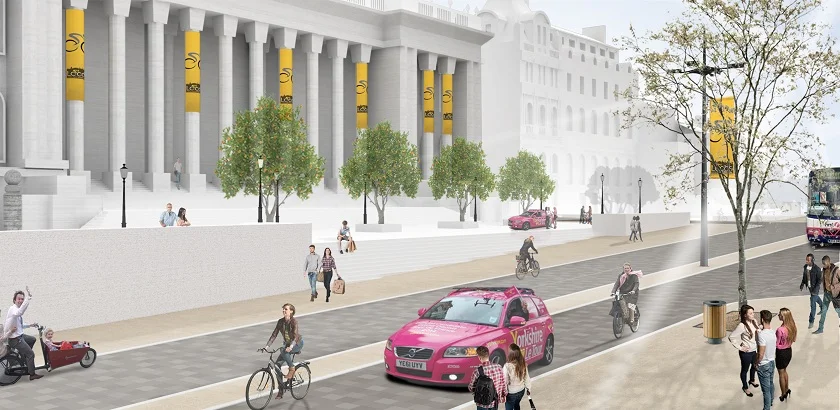 Cycle street concept – Headrow, Leeds