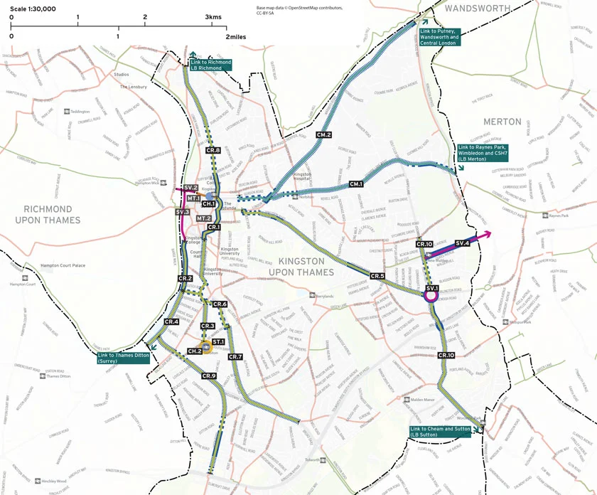 Cycle network plan