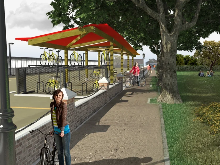 Cycle hub visualisation concept