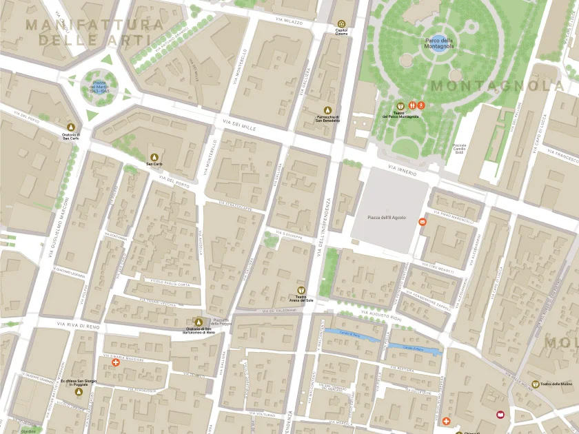 Pedestrian mapping concept
