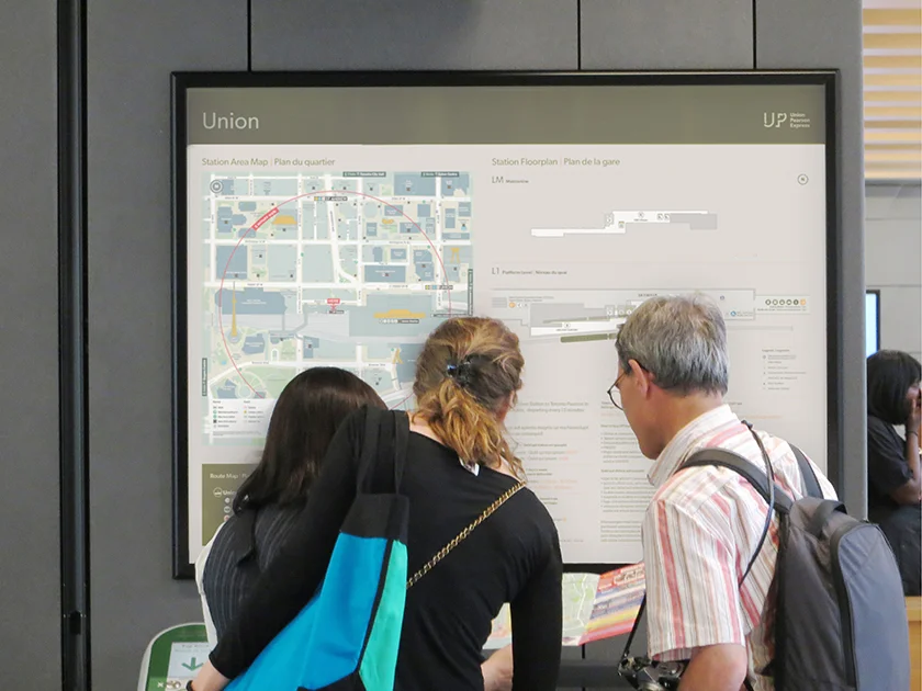 TO360 city mapping integration with UP Express