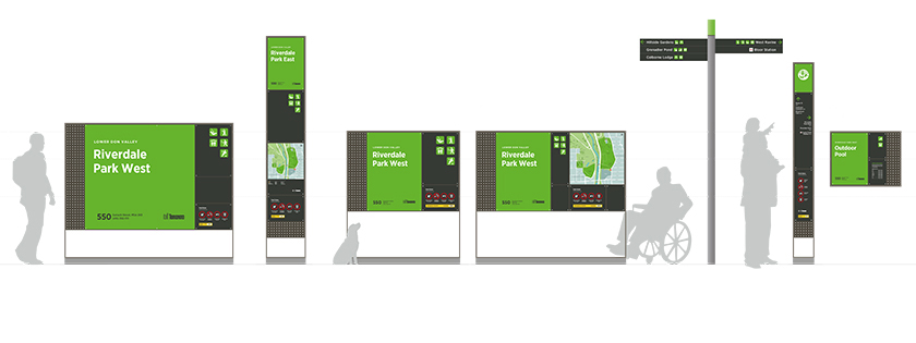 Part of the final concept sign family