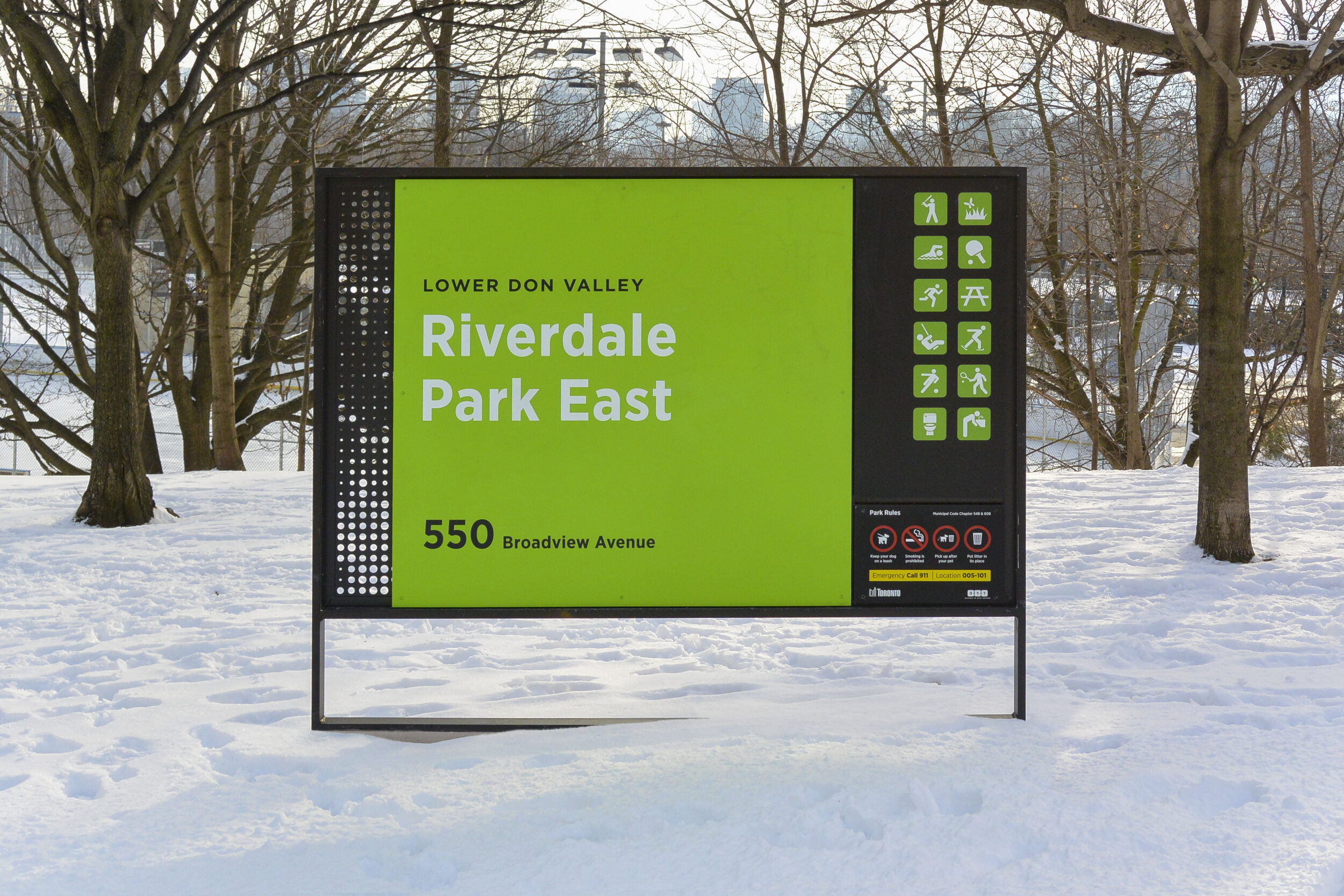 Toronto Parks Wayfinding