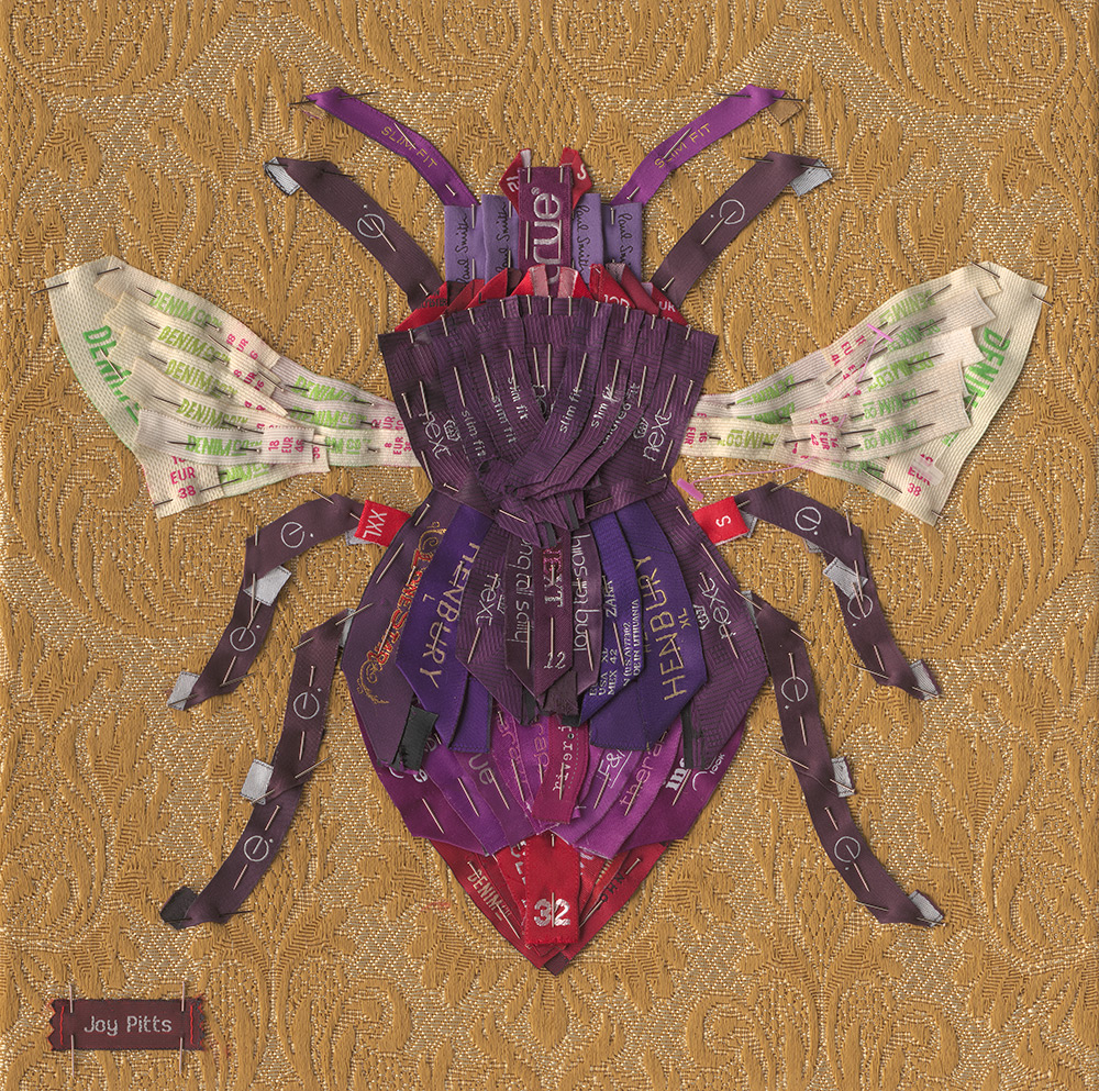 7. Purple Bee with 83 garments - Joy Pitts..jpg