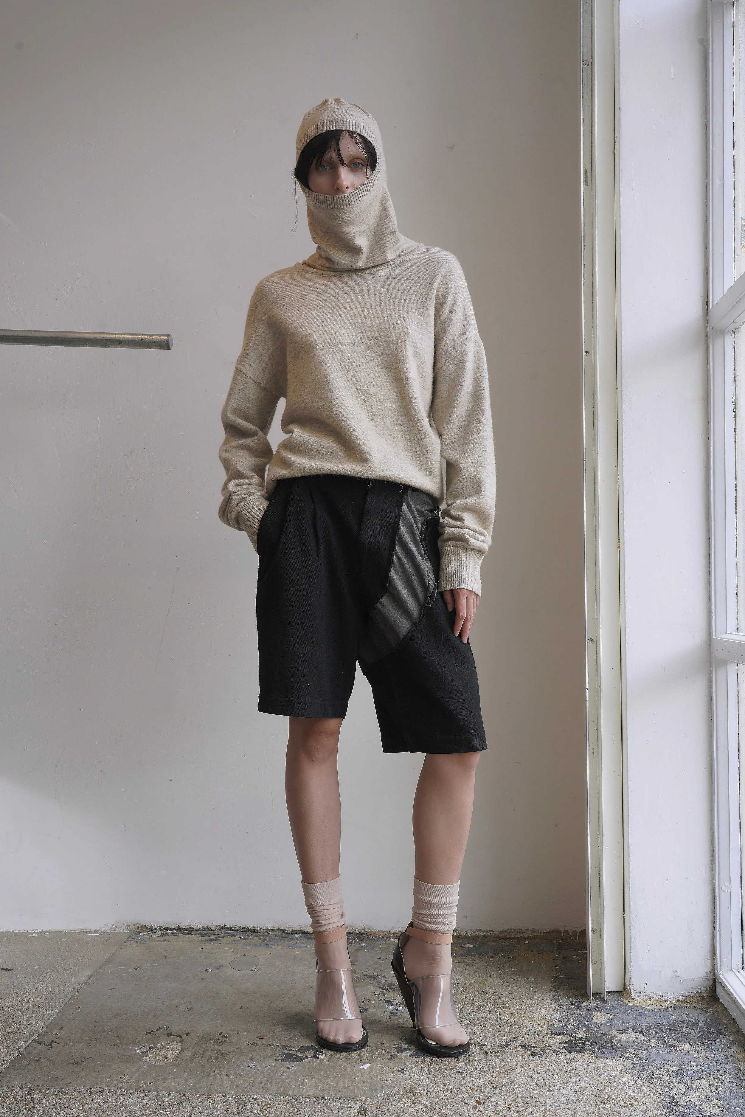 Hooded Knit Jumper
