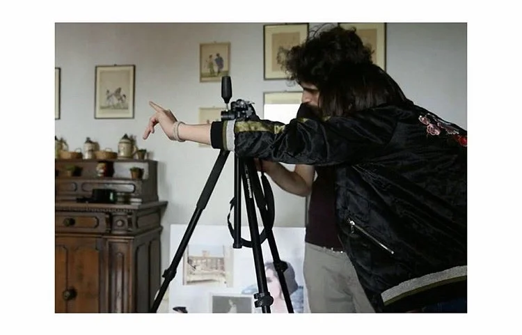 Chiara Rizzitelli, stylist, and I