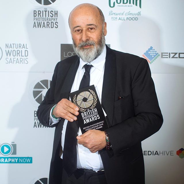 The indomitable Richard Young of @richardyounggallery received his 2019 Associateship Award. Richard is a true gentleman and an absolute joy to have at any party. This is probably because he goes to parties for a living and has had a truly spectacula