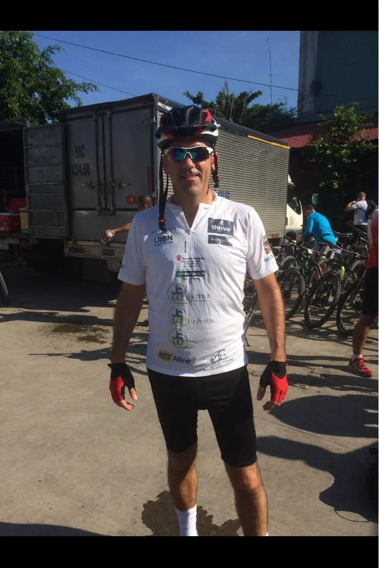 Charity Bike Ride in Vietnam