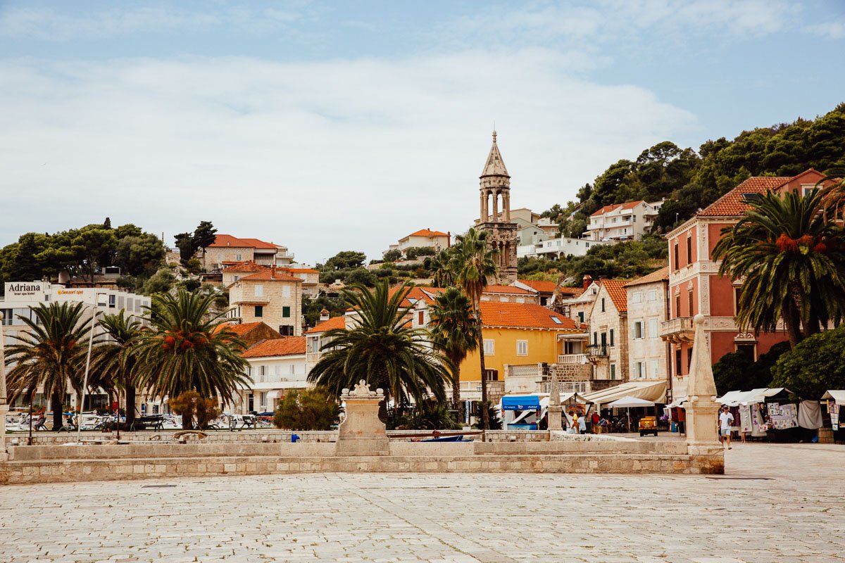 Best cafes, and in Hvar Town,