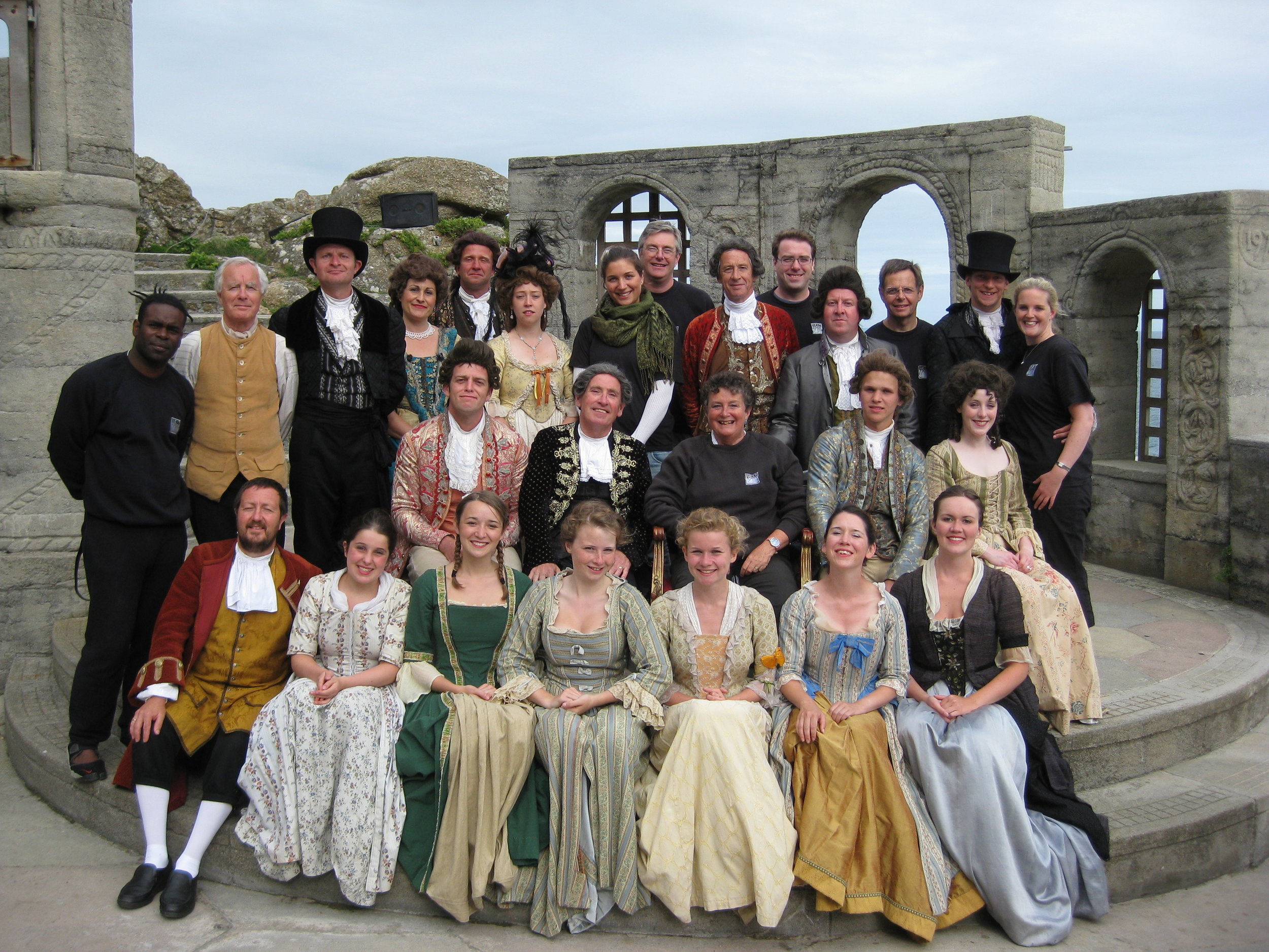 The cast and crew of Amadeus (2009)