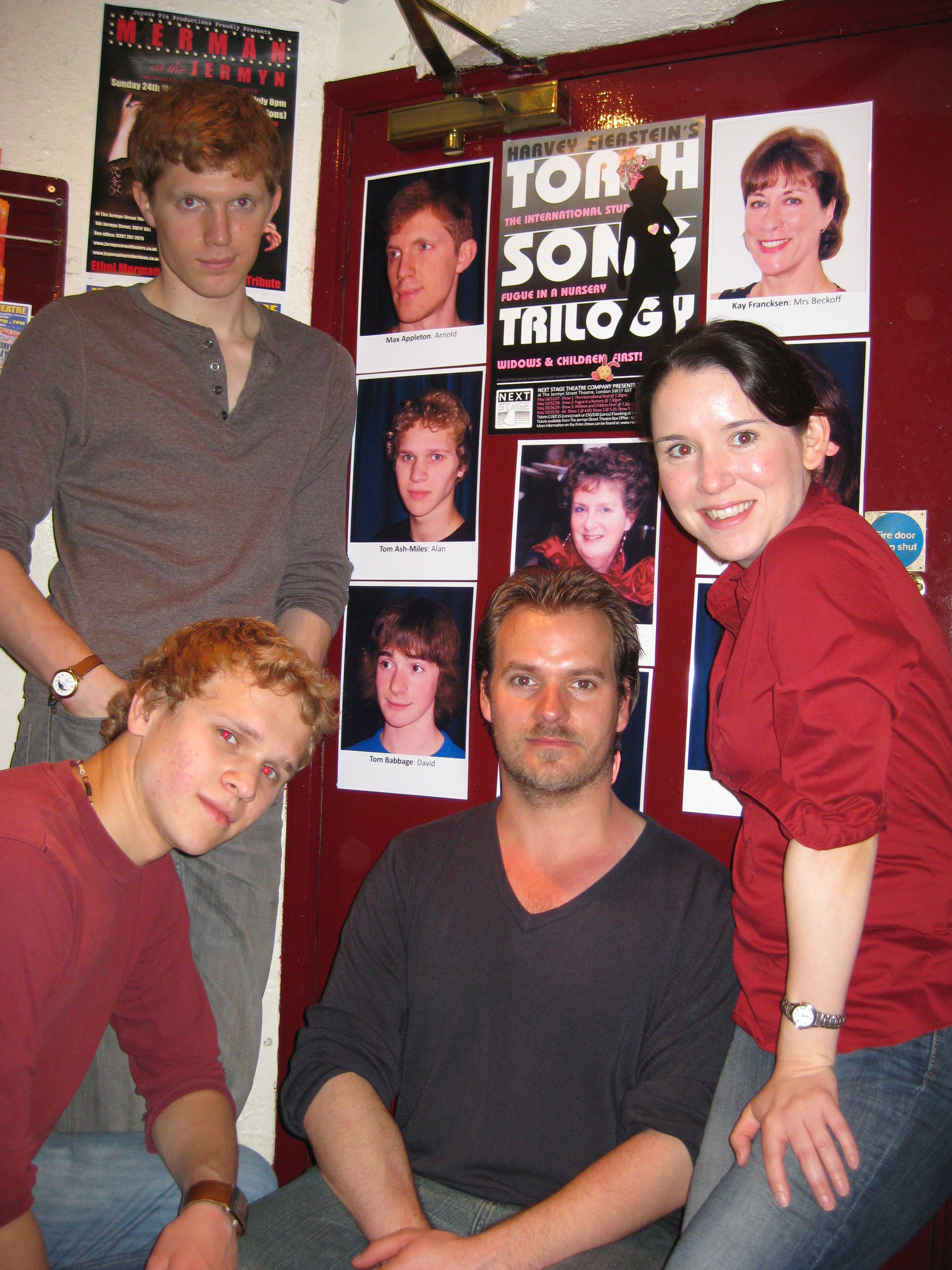 Some of the cast of Torch Song Trilogy (2009)