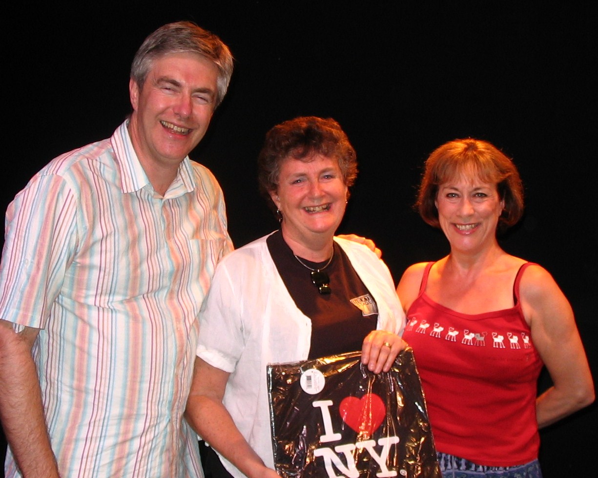 Andrew Ellison, Ann Ellison and Kay Francksen