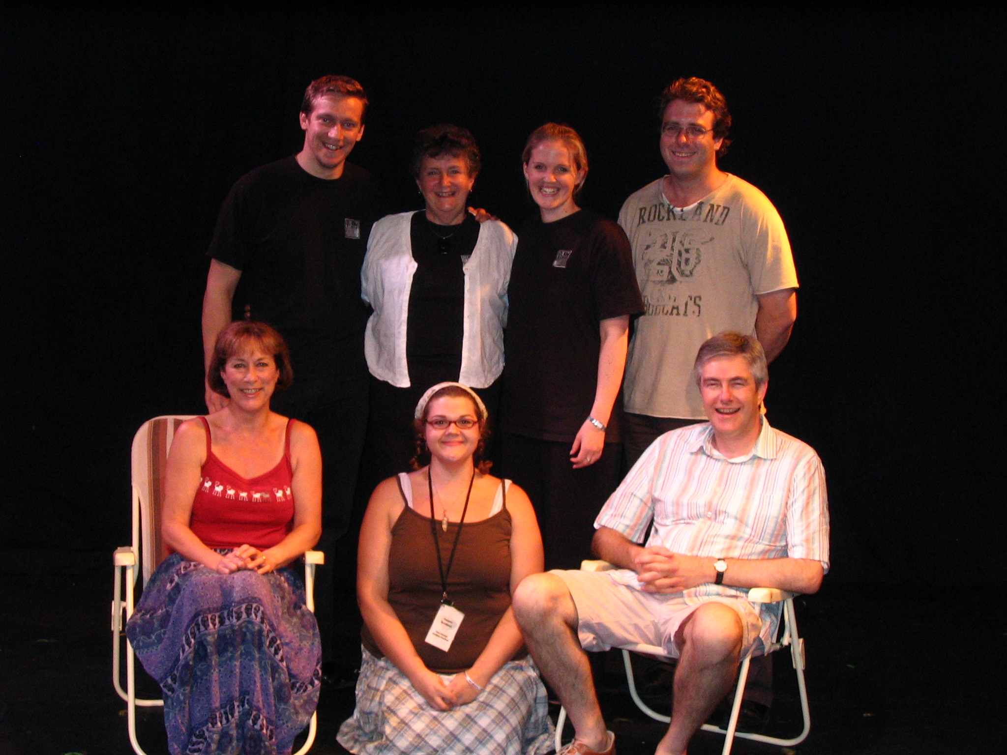The cast and crew of Intimate Exchanges