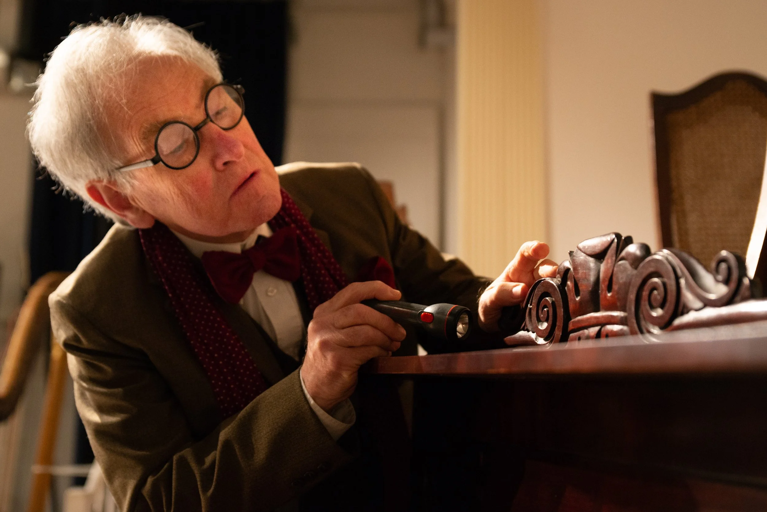 John Matthews as Gregory Solomon in the Price, 2024.
