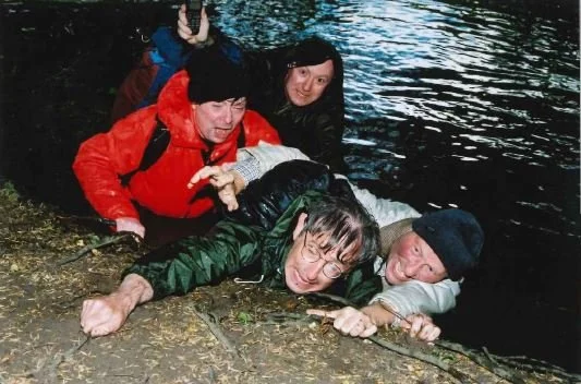 John Matthews as Neville in Neville’s Island, 2003.