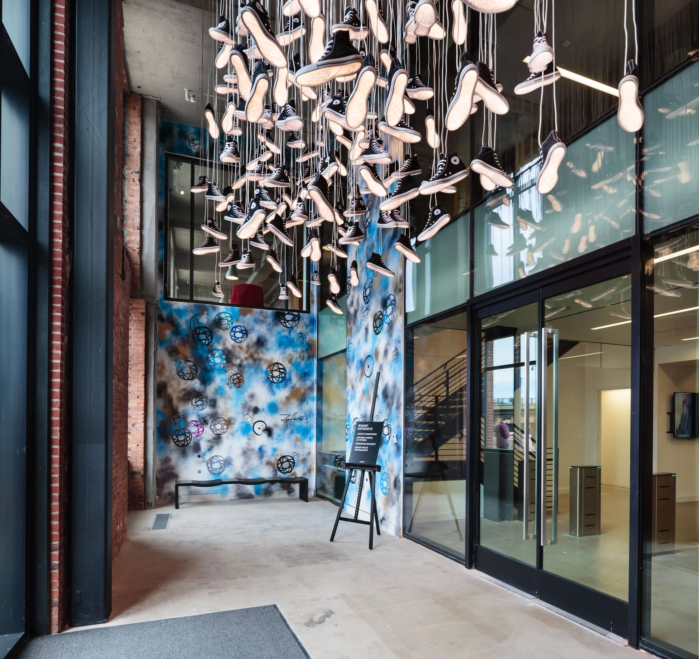 Chuck Taylor Chandelier