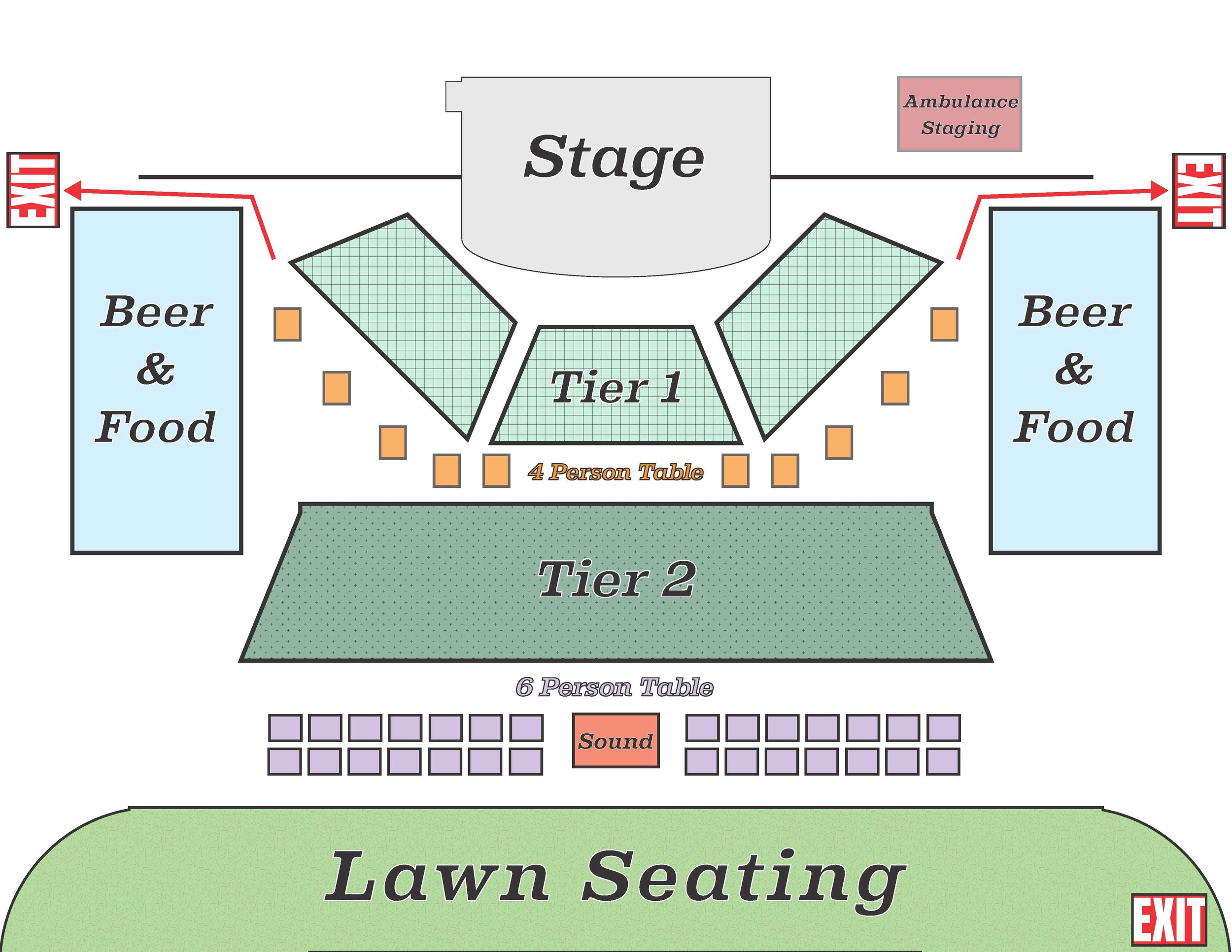 Gracie Theater Seating Chart