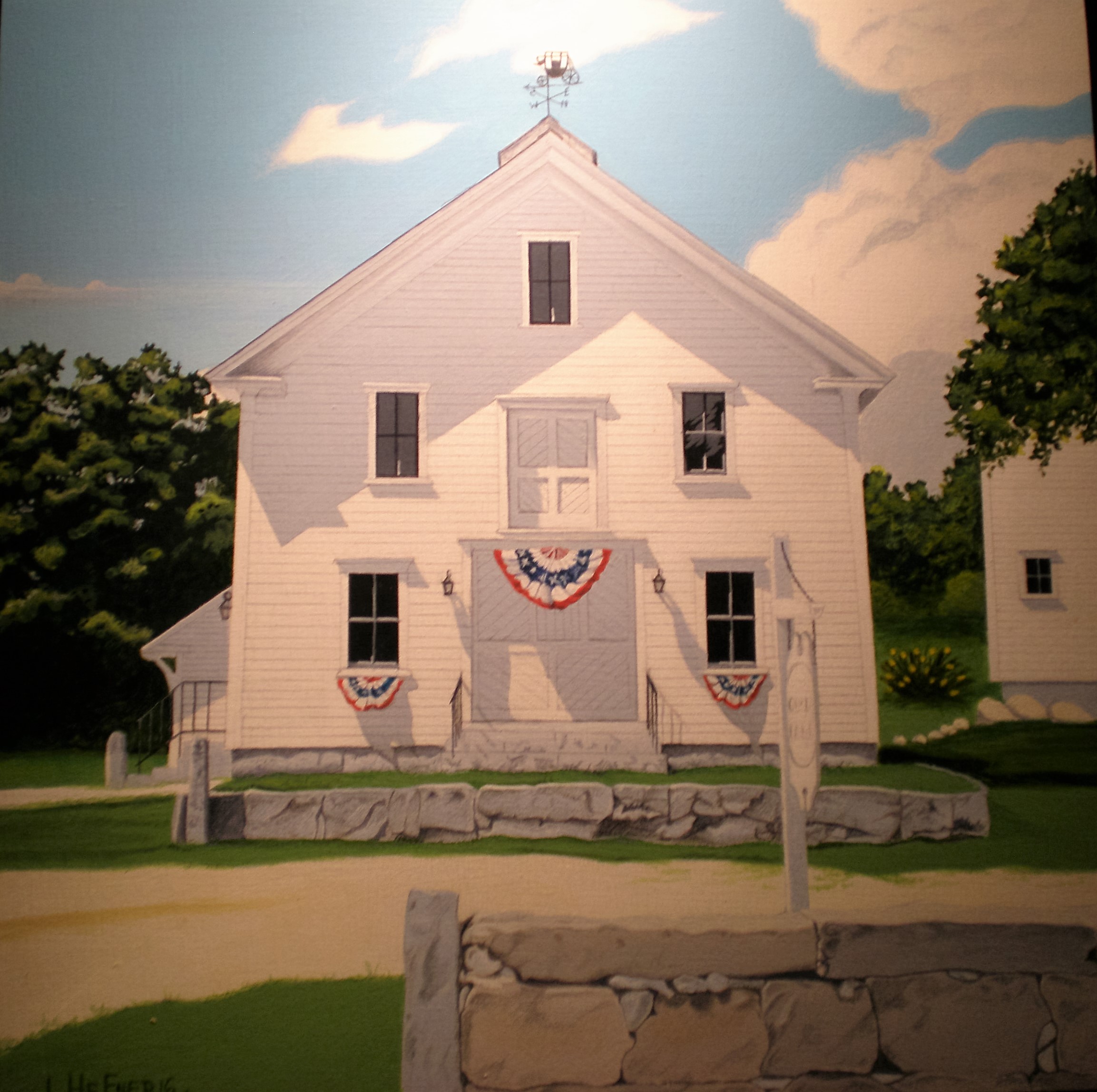 Waiting for the Fair at The Quimby Barn in Sandwich, NH