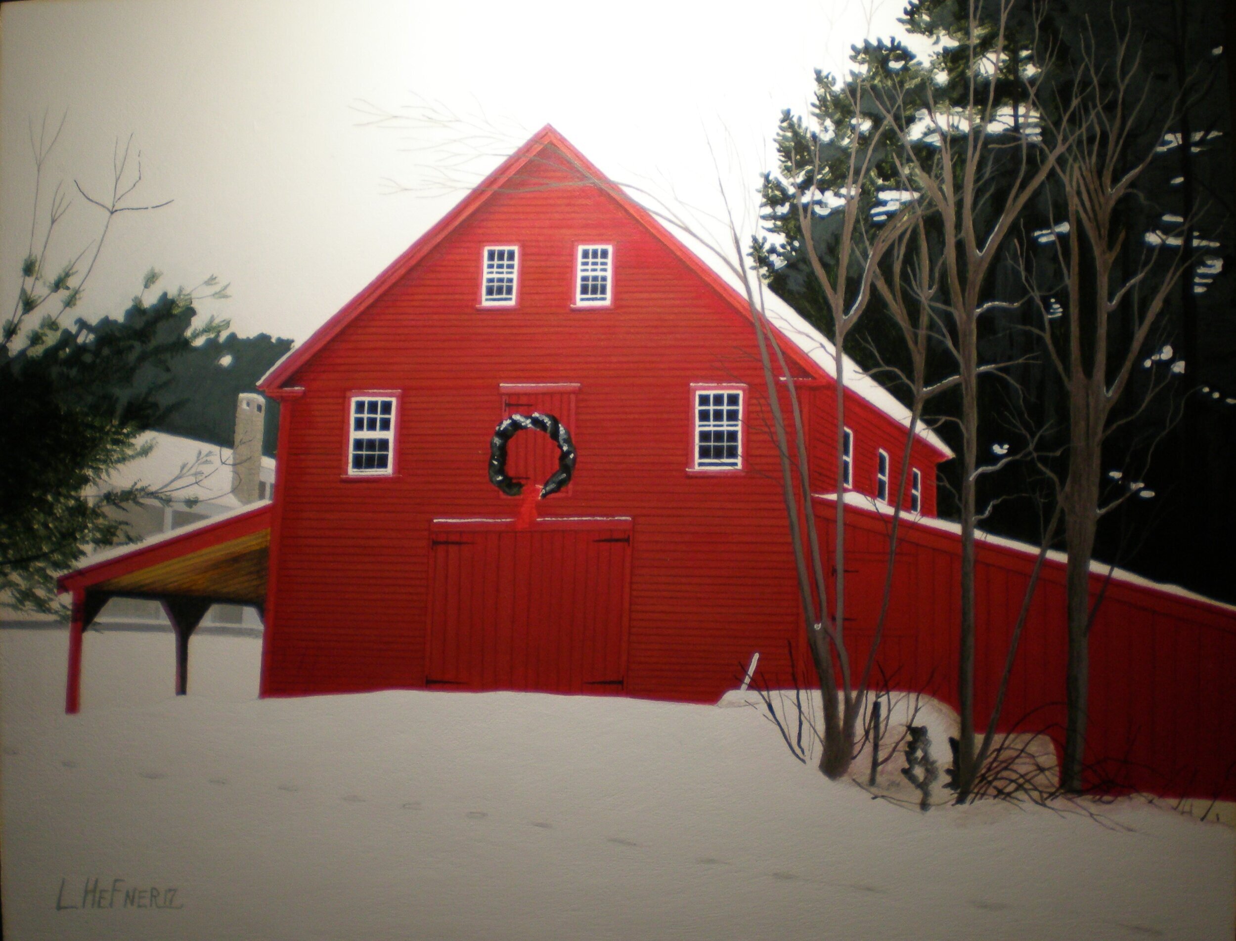 Bennet Road Barn, Effingham, NH