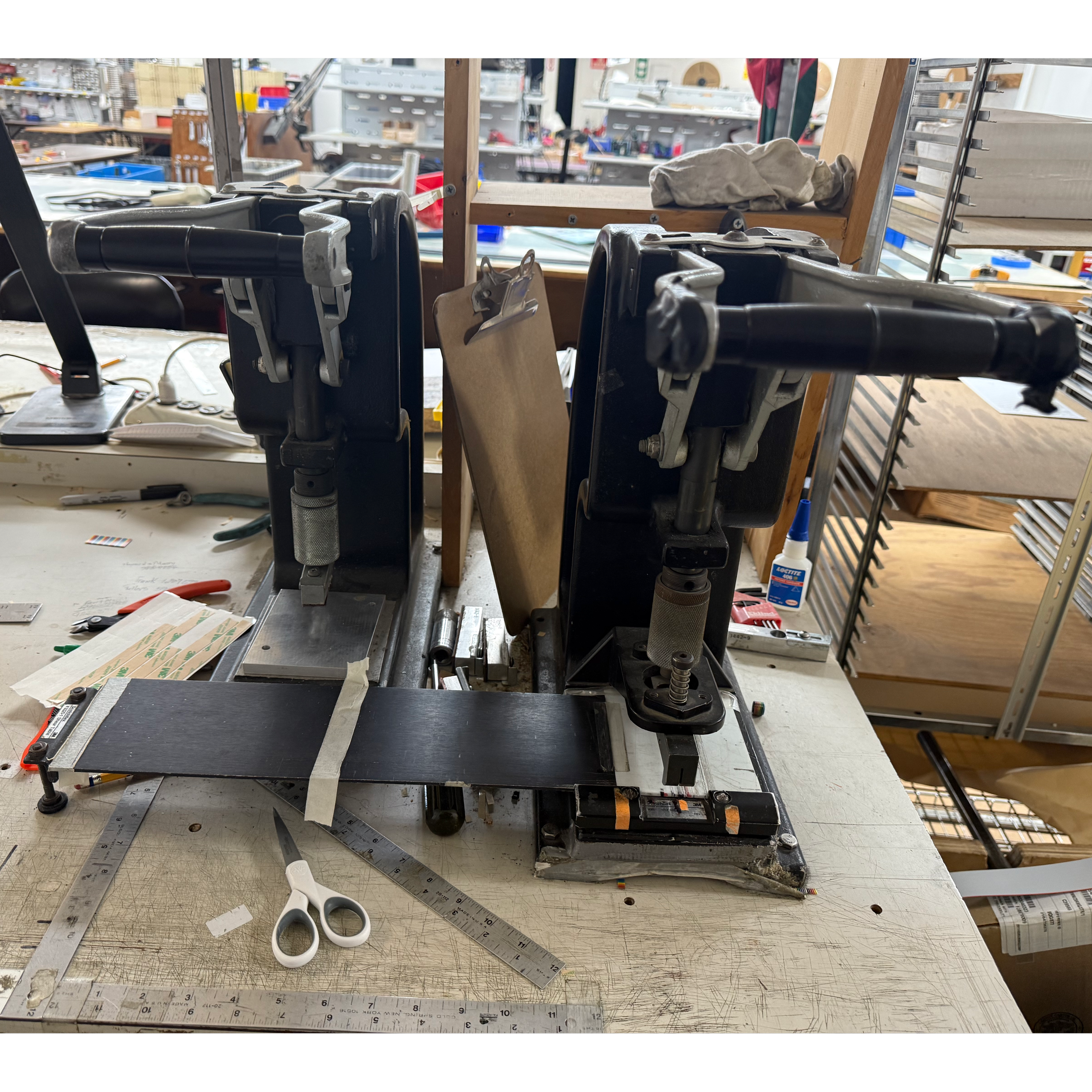 Ribbon Press & Ribbon Cutter