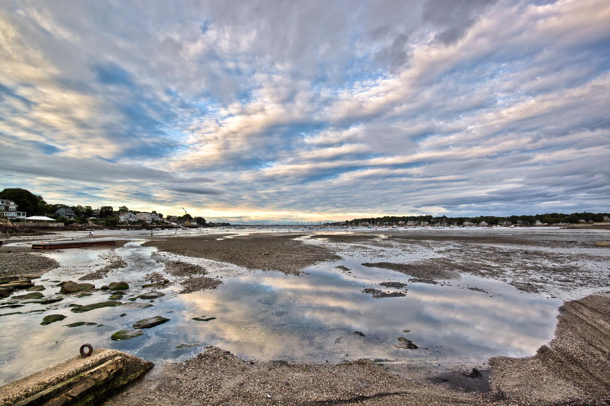 Riverhead Beach at low tide