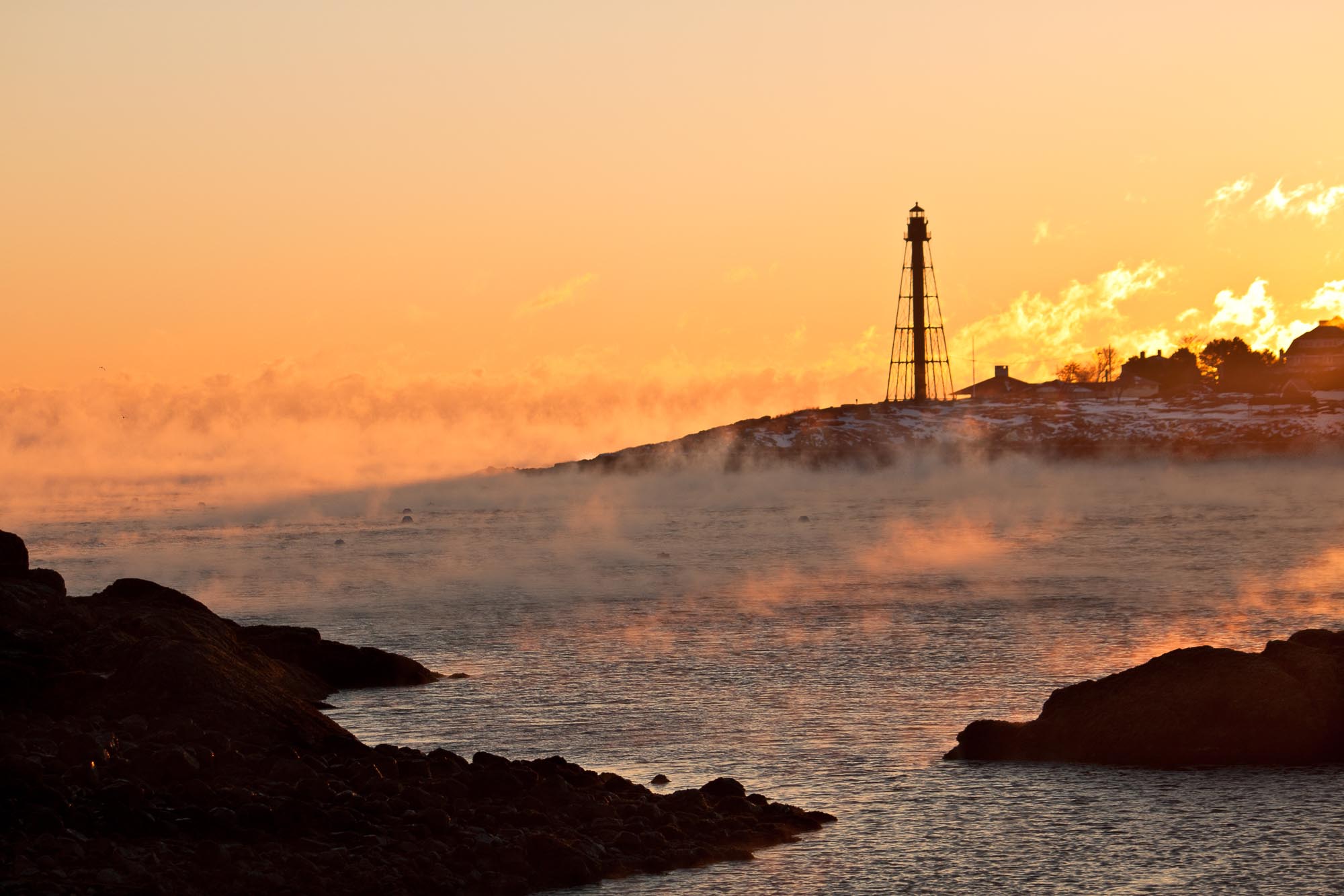 Sea Smoke ~ Marblehead Light