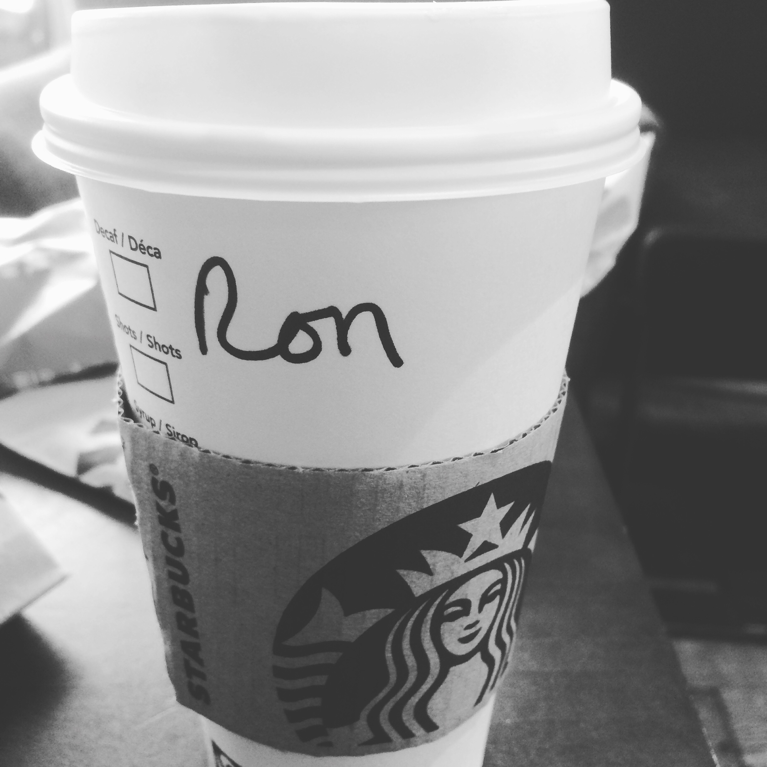Coffee for Ron