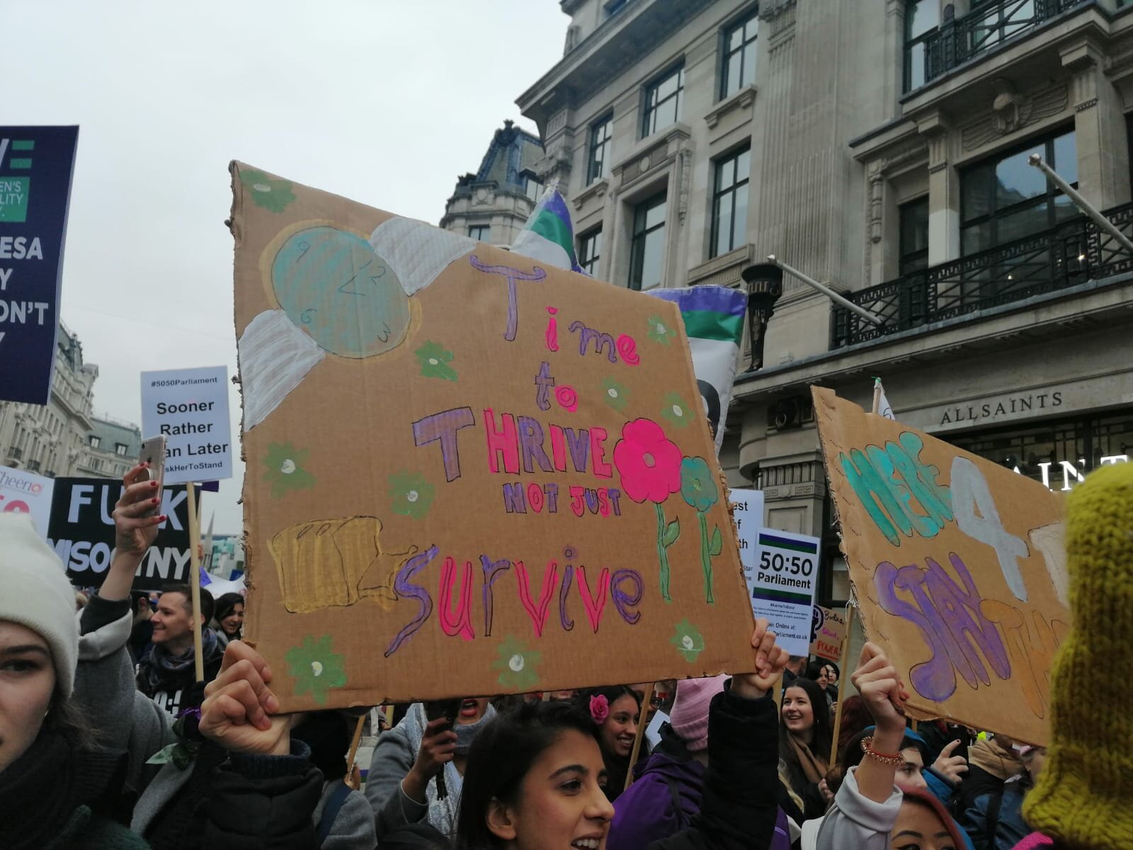 London Women's March 2019
