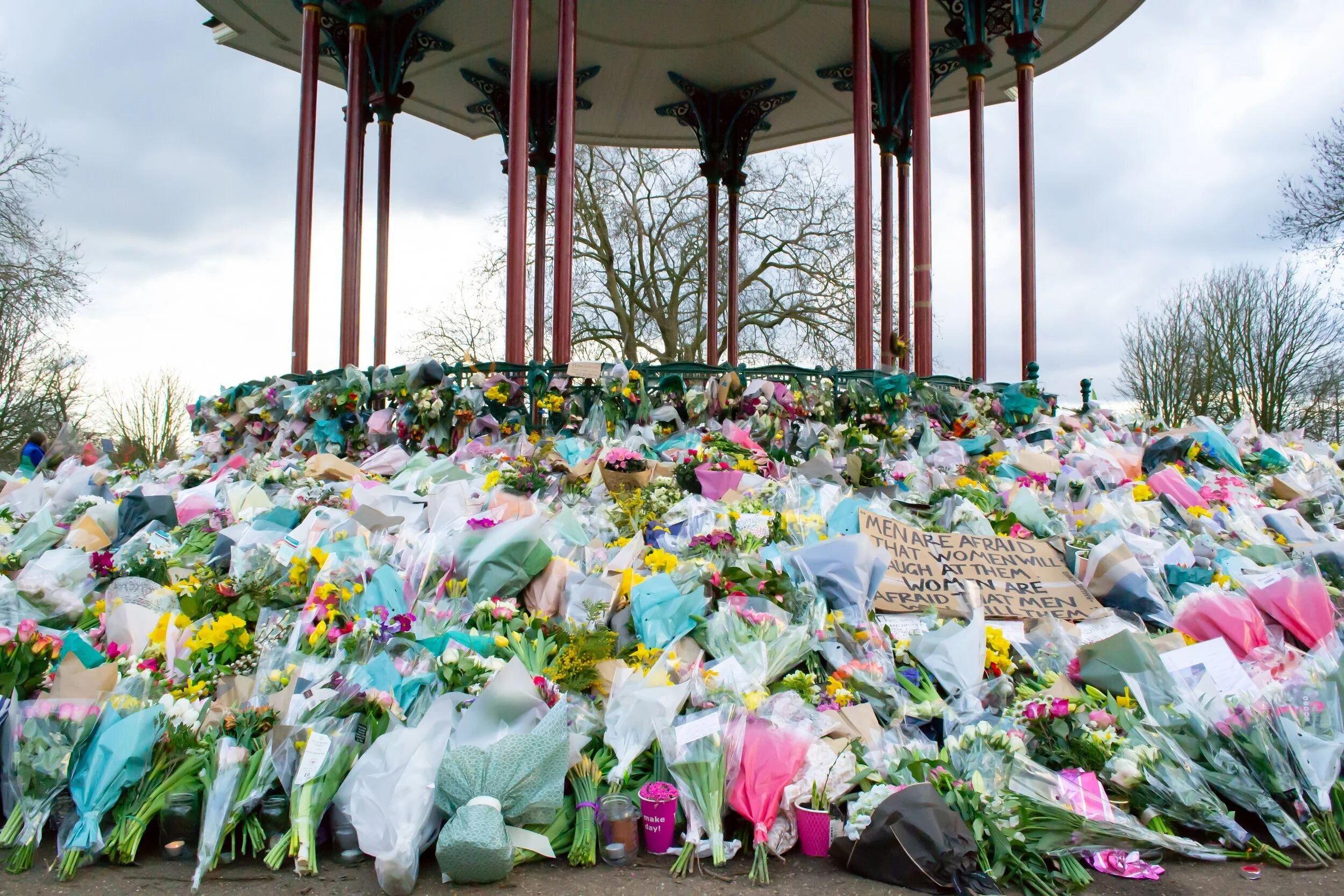 Sarah's tribute/photo by Jessica Girvan