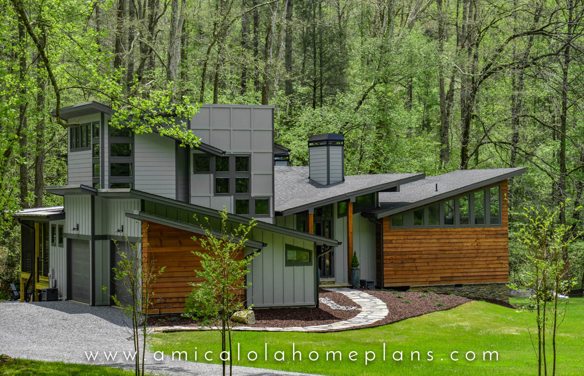 Amicalola Home Plans Mountain Modern