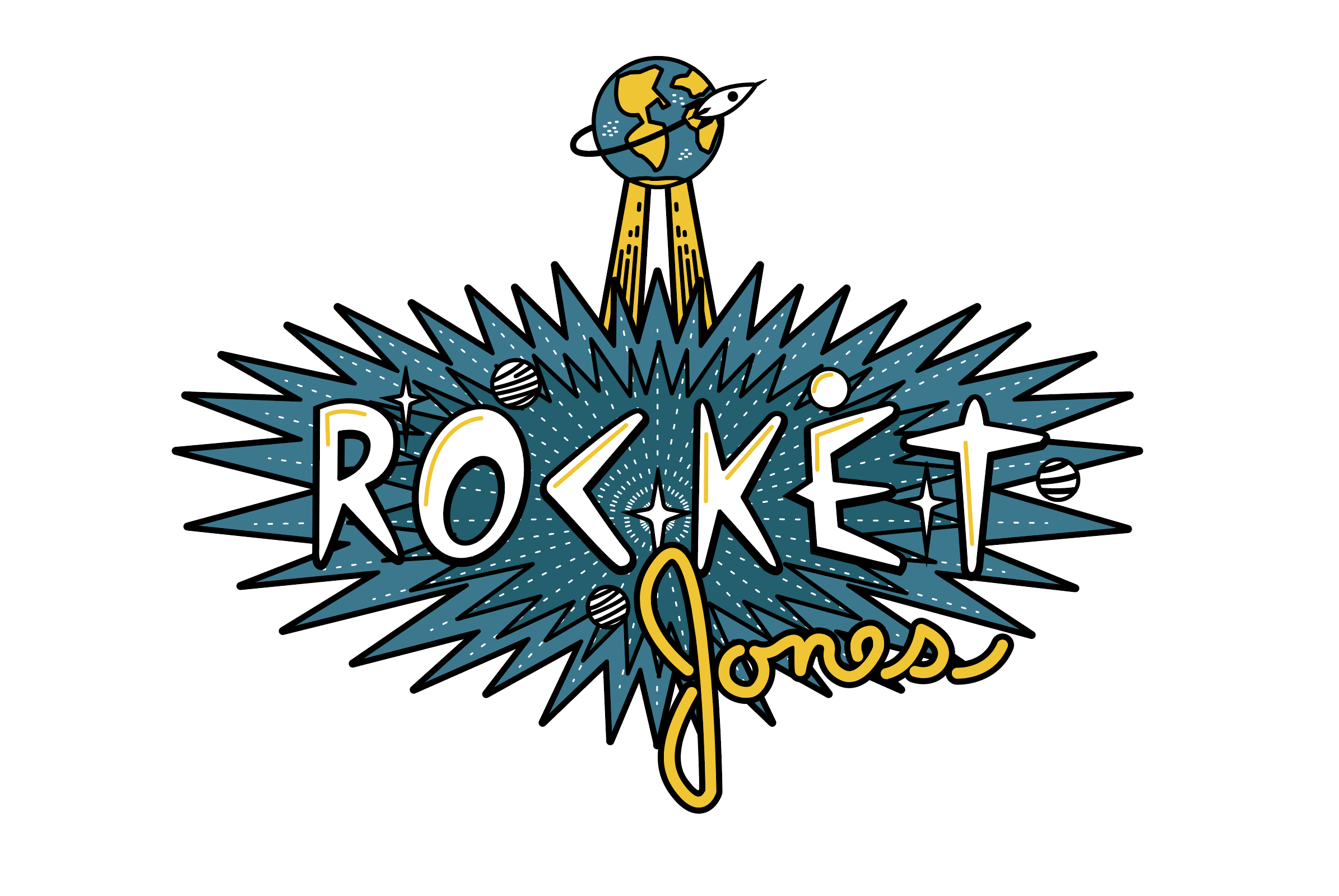 Rocket Jones T-shirt Design