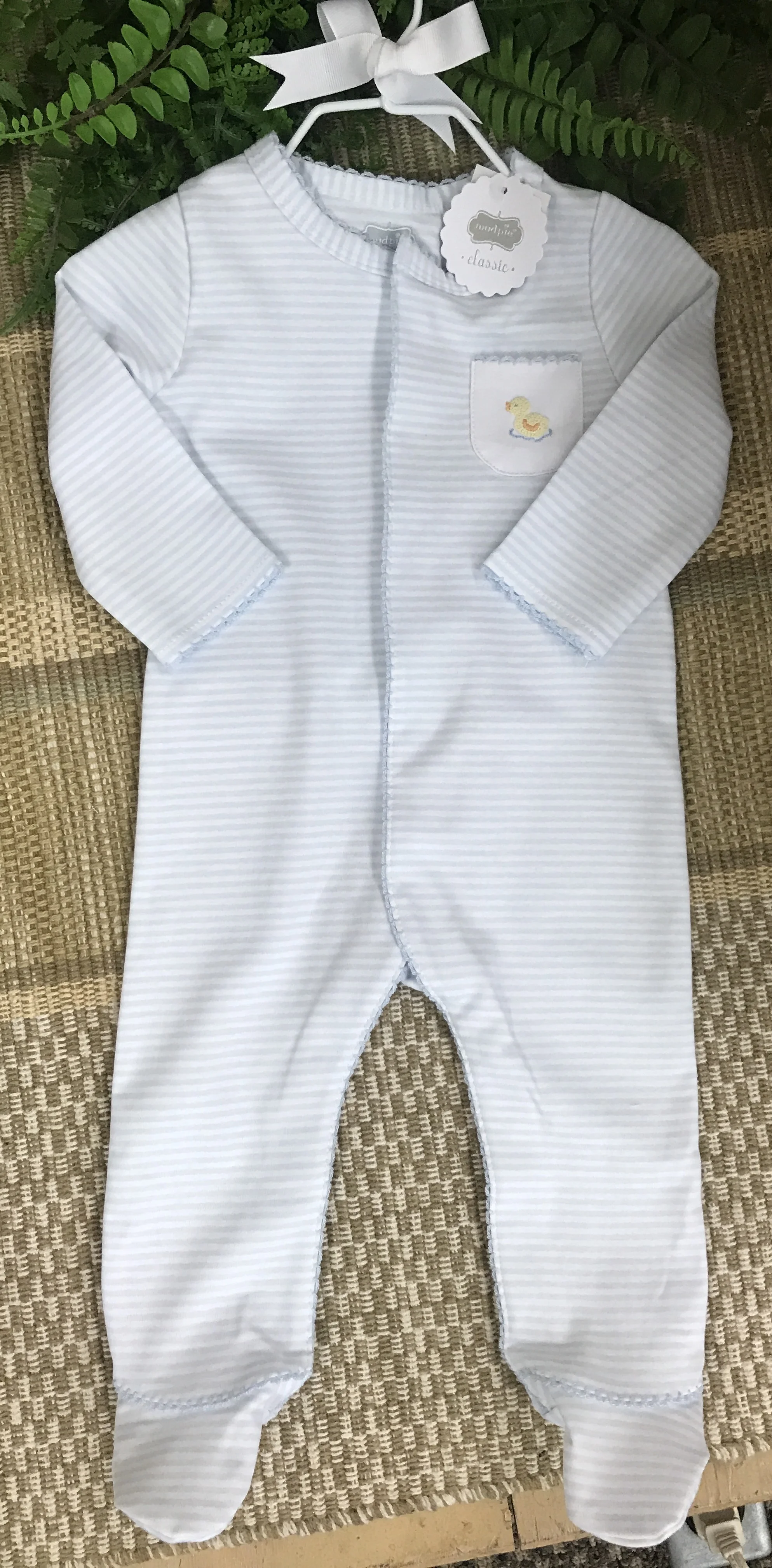 French Knot Duck Sleeper - Mudpie
