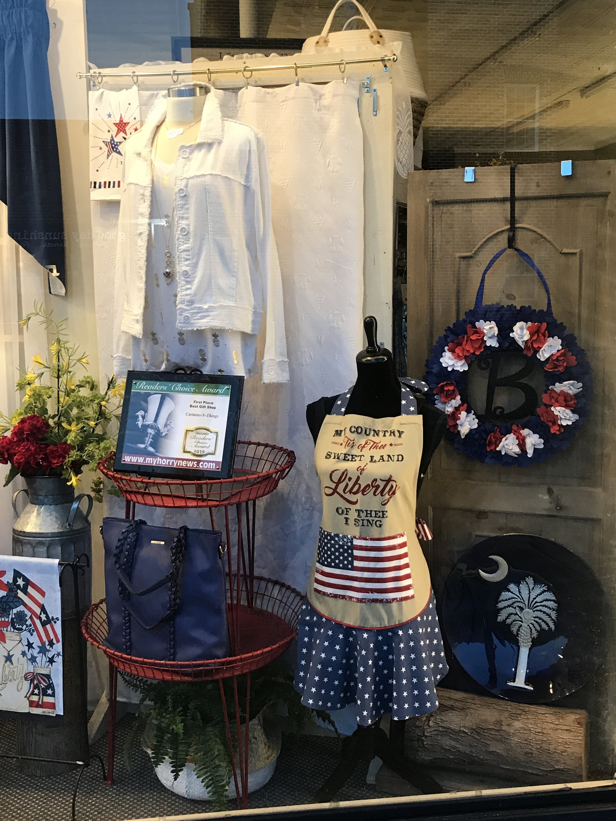 Sweet Summertime Window Display