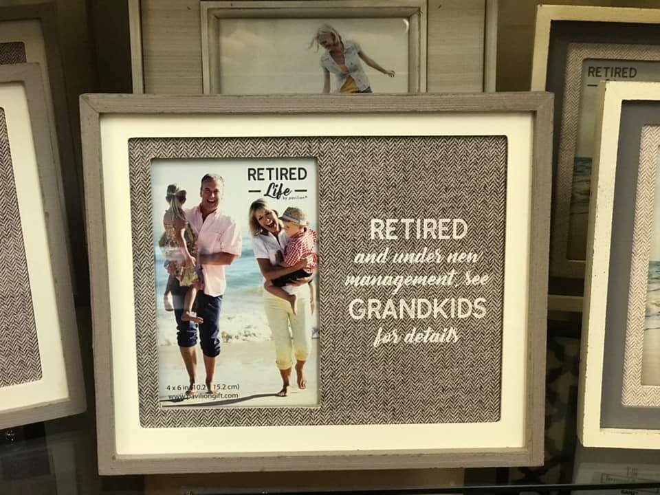 Retired/Grandkids Frame