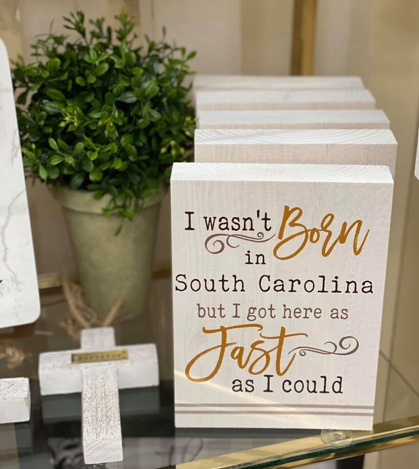 Born in South Carolina Sign