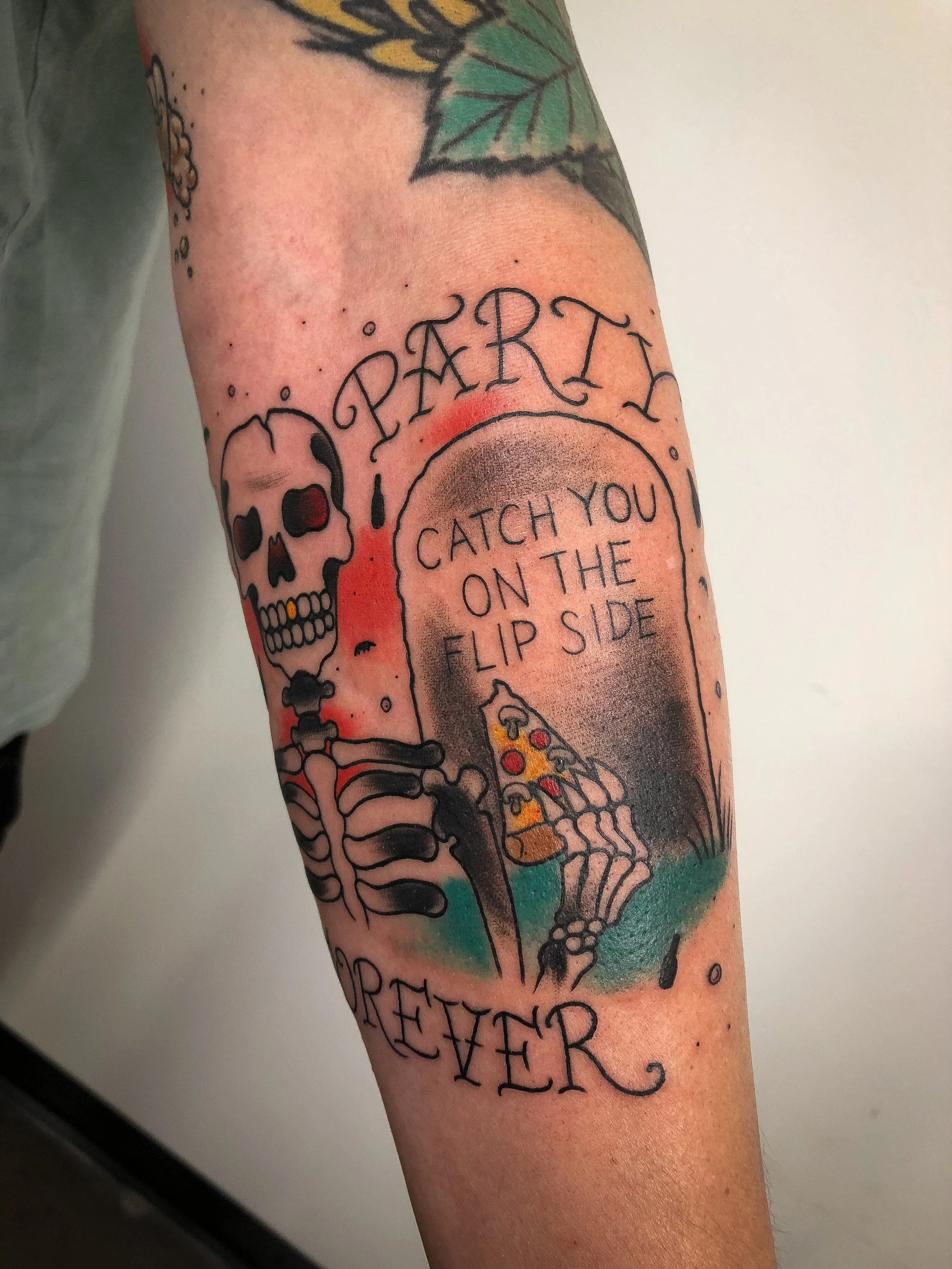 catch you on the flip side party forever traditional skeleton tattoo-2.jpg