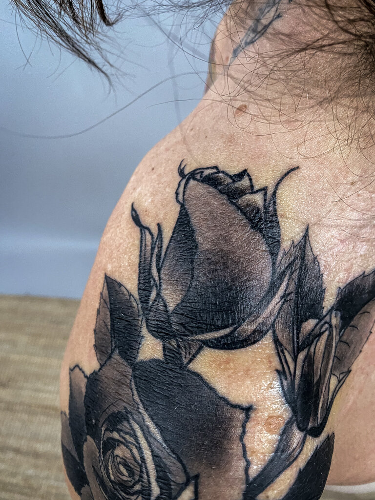 Black Rose Tattoo 2