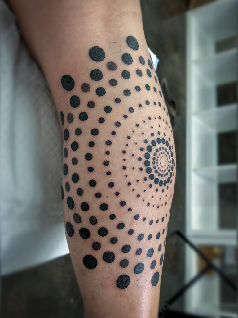 Geometric Tattoo Art — The Redhawk Studio Remy Robards Blackwork Linework  Colorwork Houston Tattoo Artist