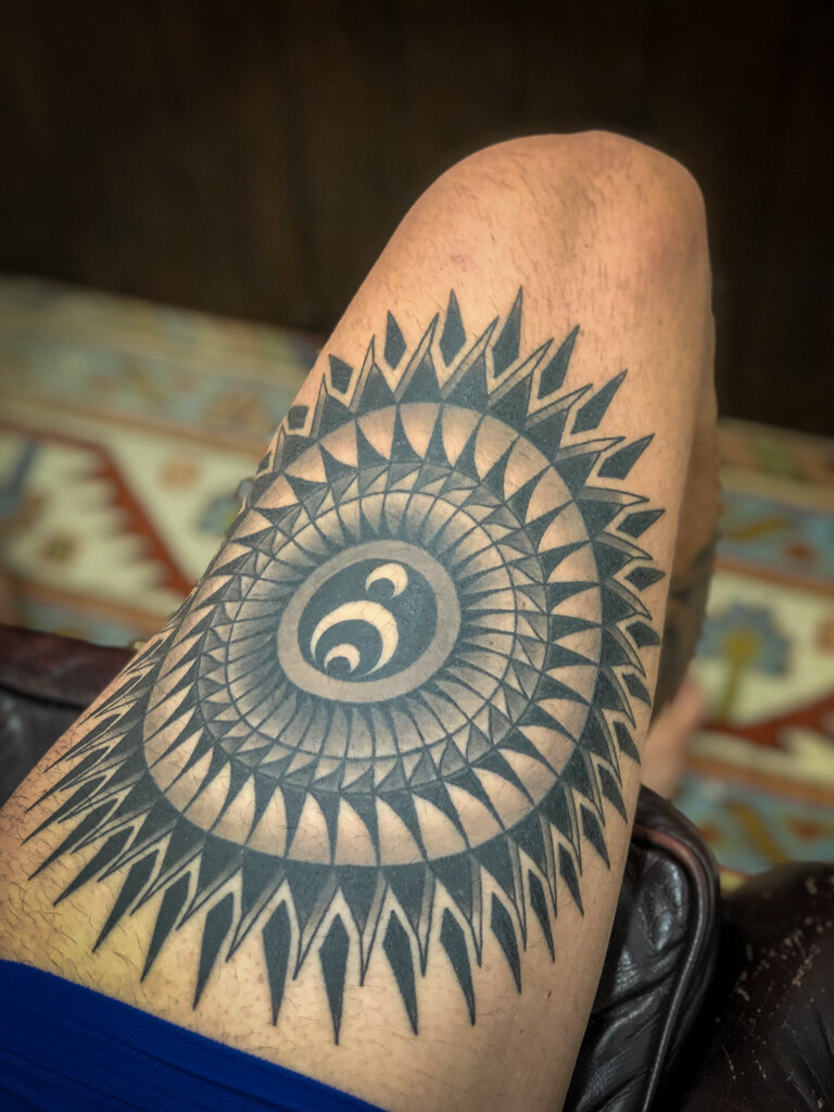 Geometric Polynesian Mandala