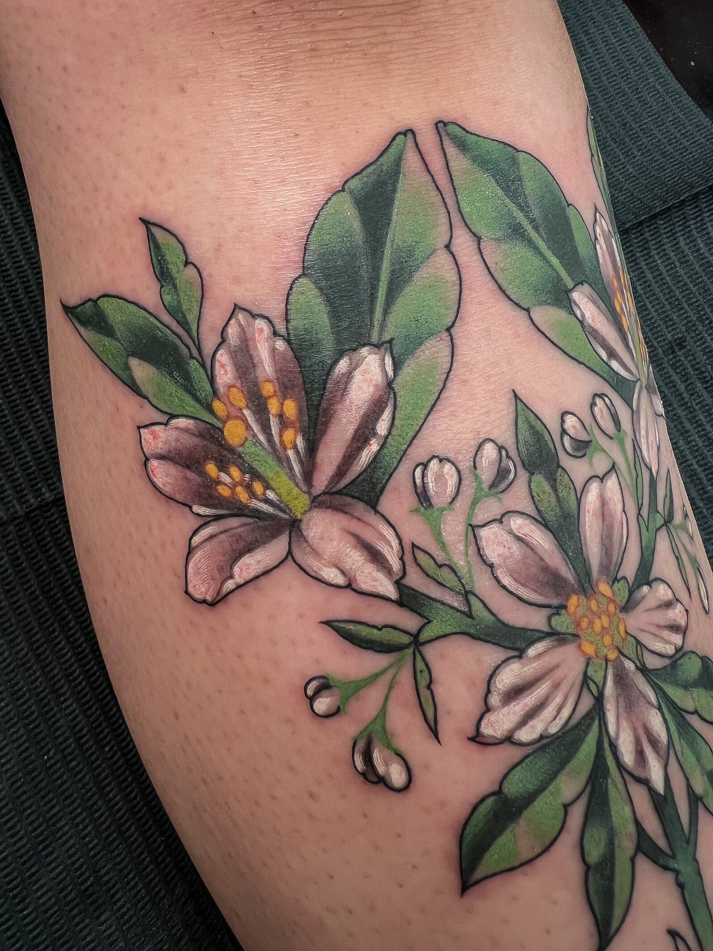 Orange Blossom Tattoo 3