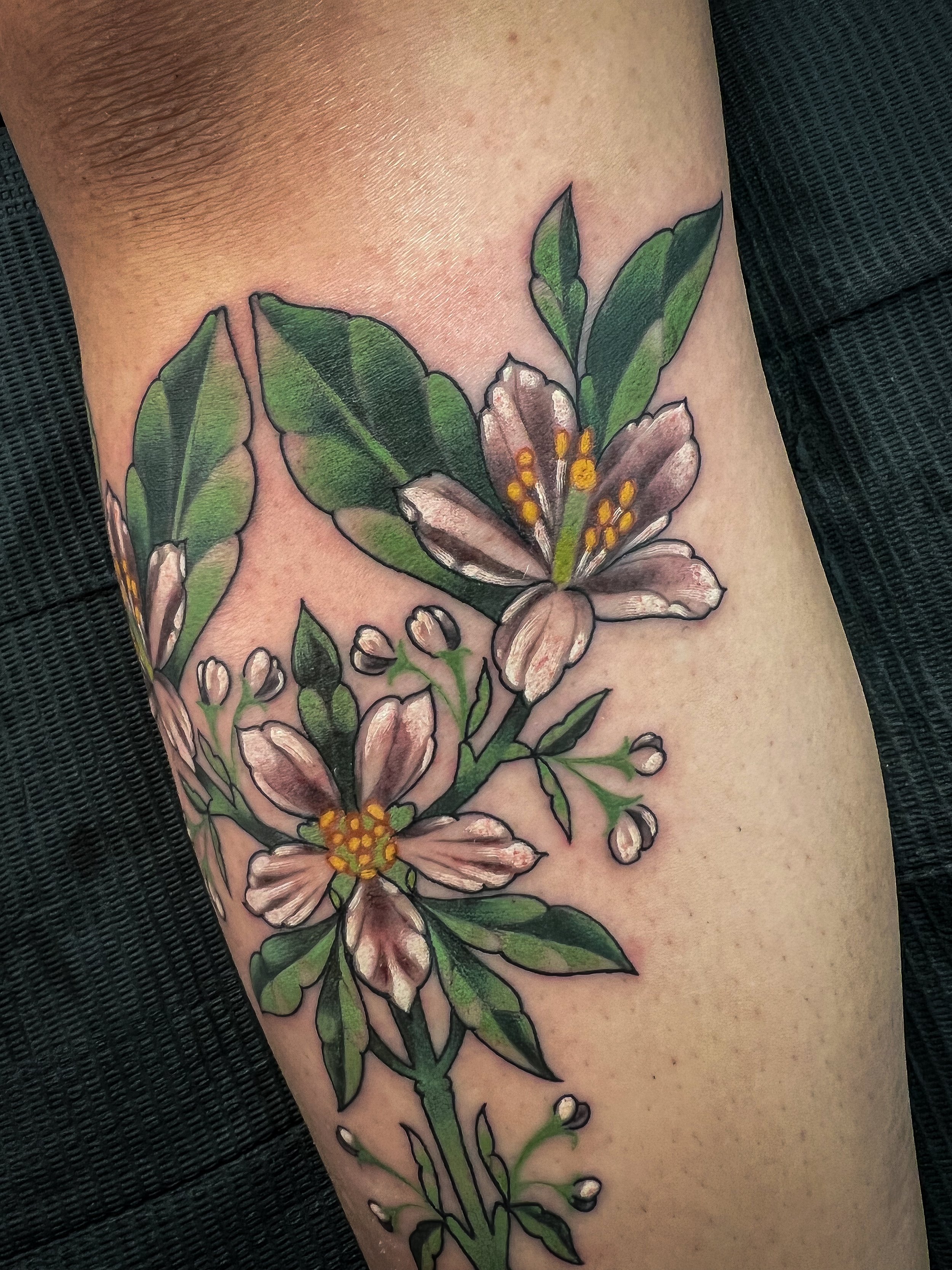Orange Blossom Tattoo 2