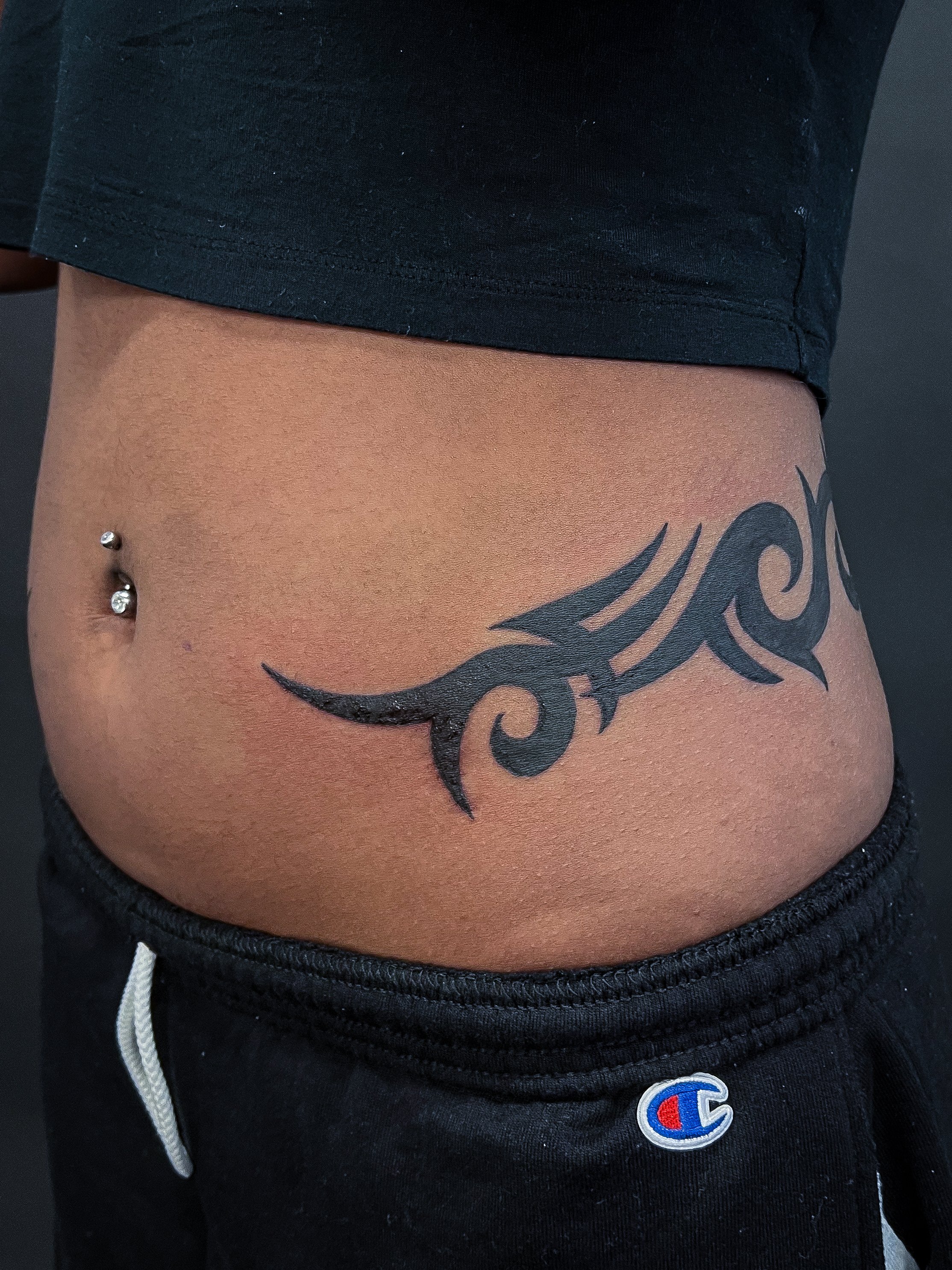 Tribal Hip tattoo 3