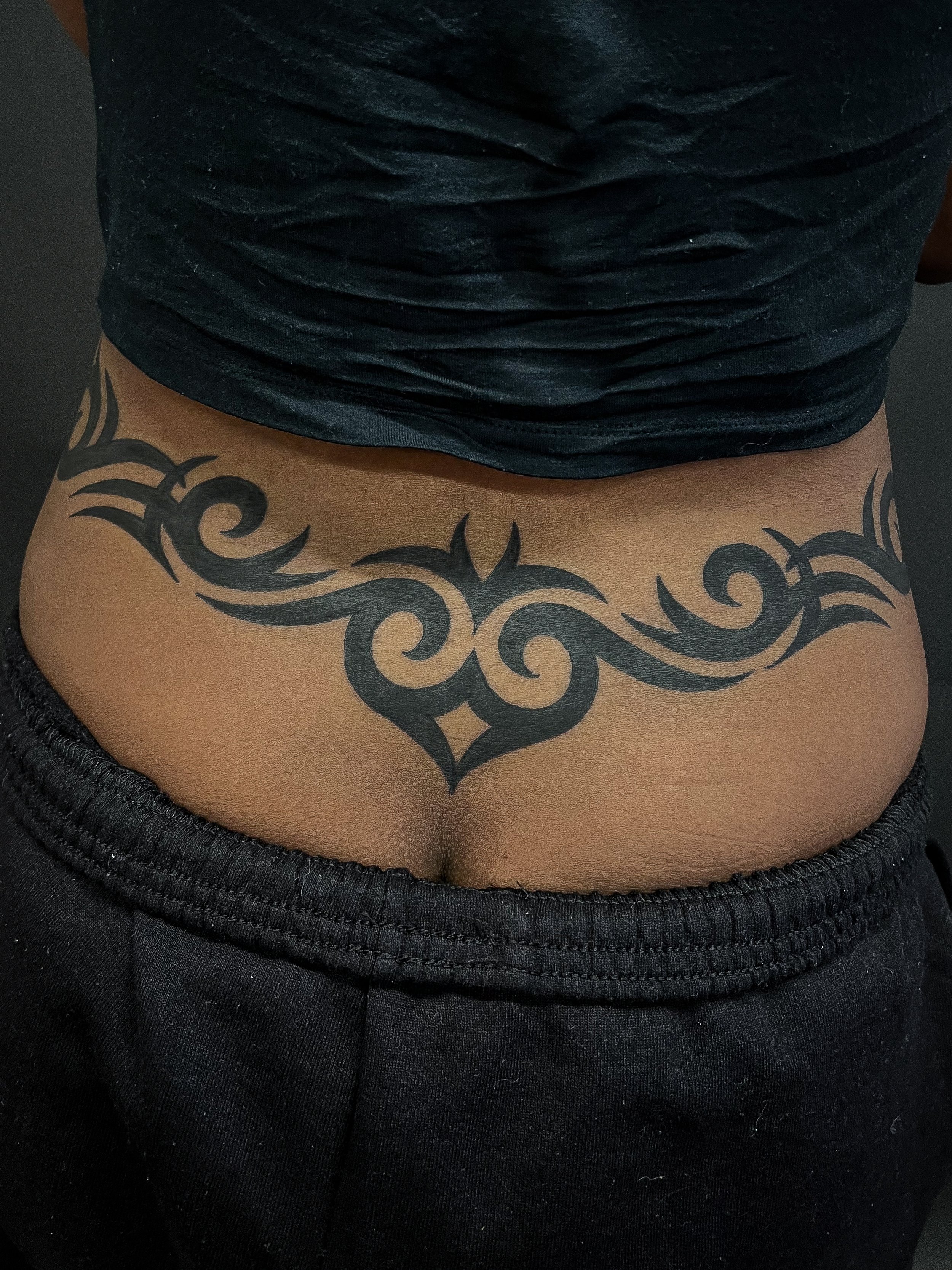 Tribal Hip tattoo 1