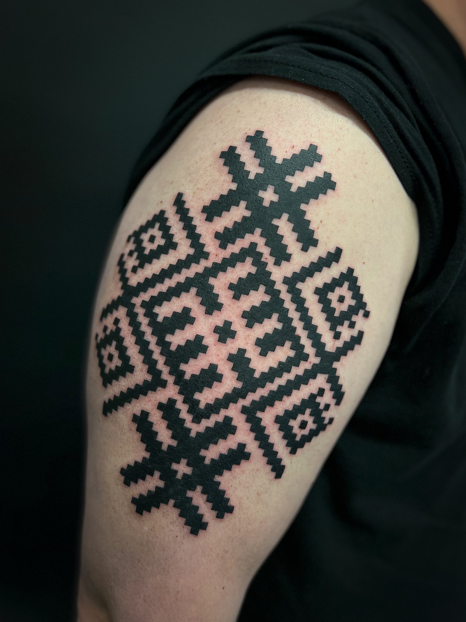 Latvian Tribal Tattoo
