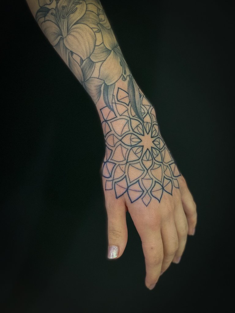 Geometric Tattoo Art — The Redhawk Studio Jeremy Redhawk Blackwork ...